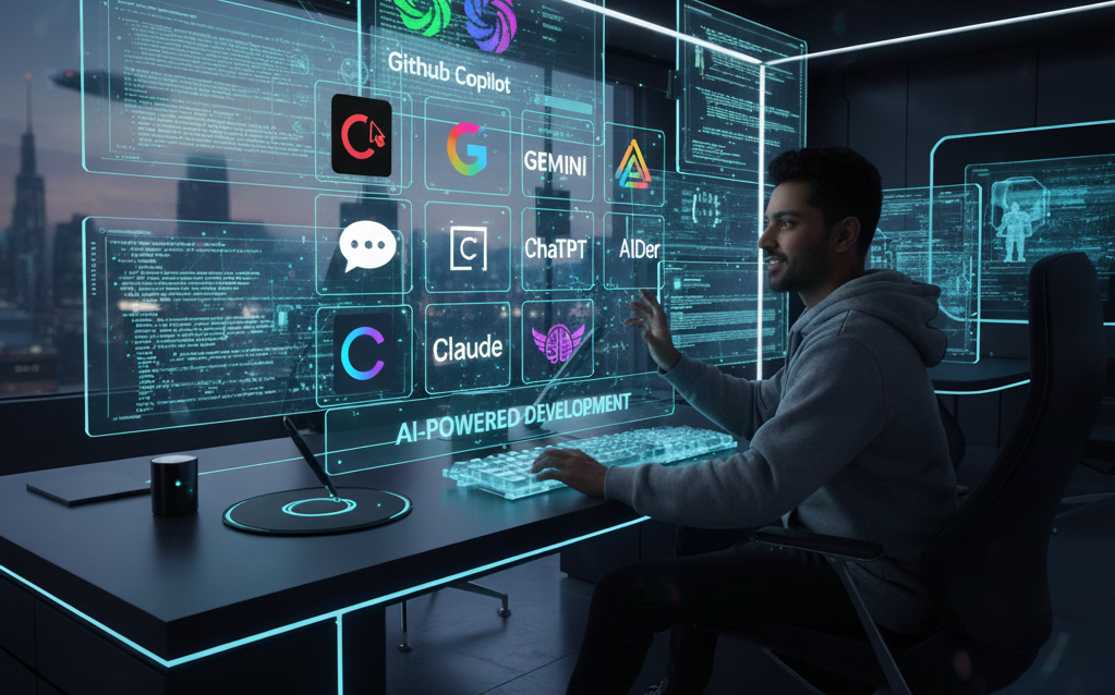 ai-developer-tools-banner-aibridze comparison of top AI developer tools for software teams