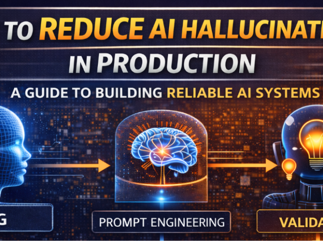 How to reduce AI hallucinations in production using RAG prompt engineering and validation layers