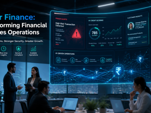 ai-for-finance Financial institution facing manual processing challenges before implementing AI for finance solutions